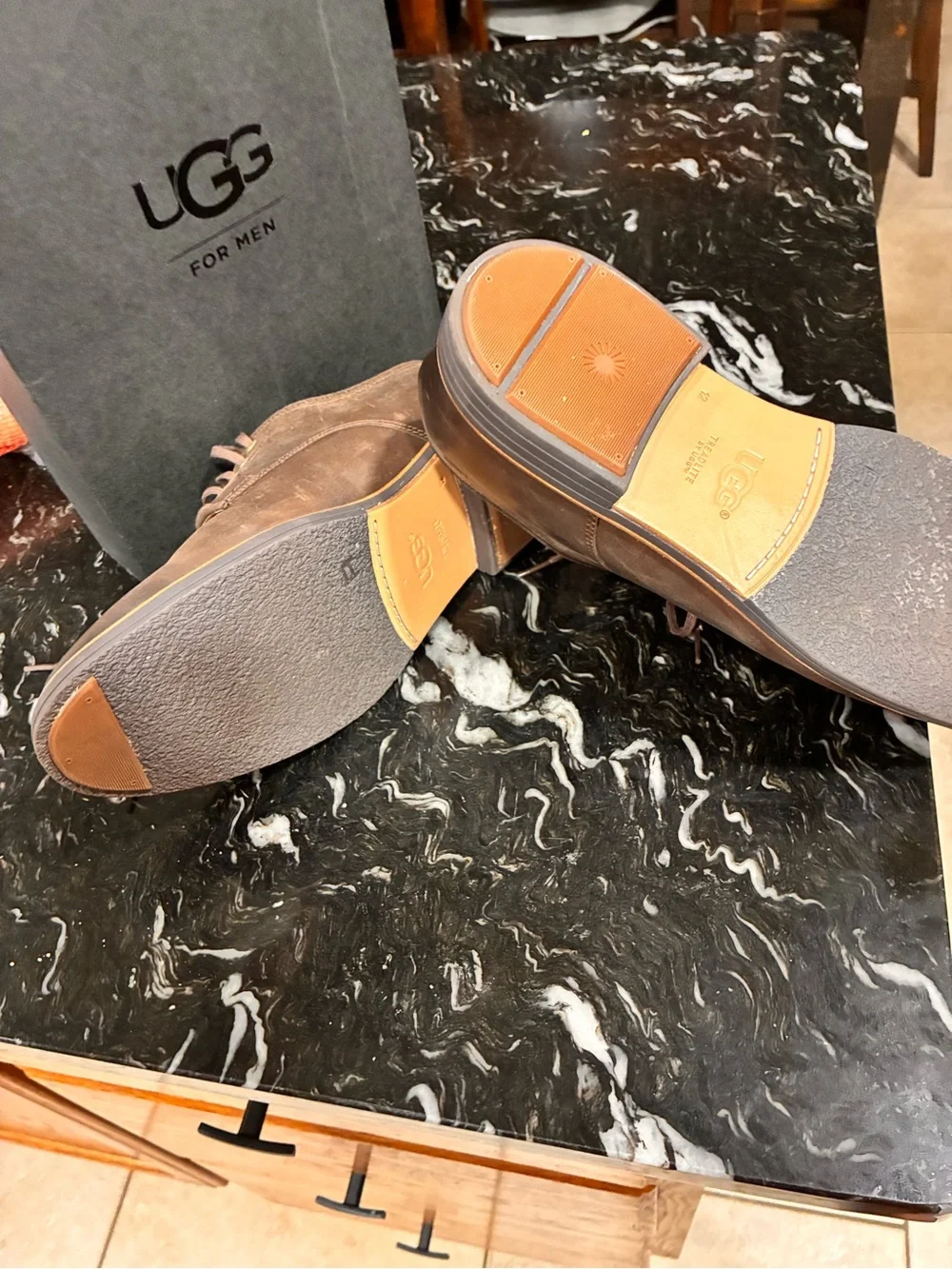 Subcategory selection for men's shoes image